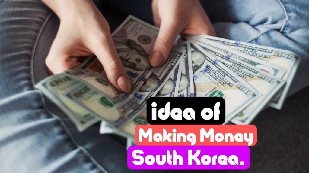 how to earn money online in south korea