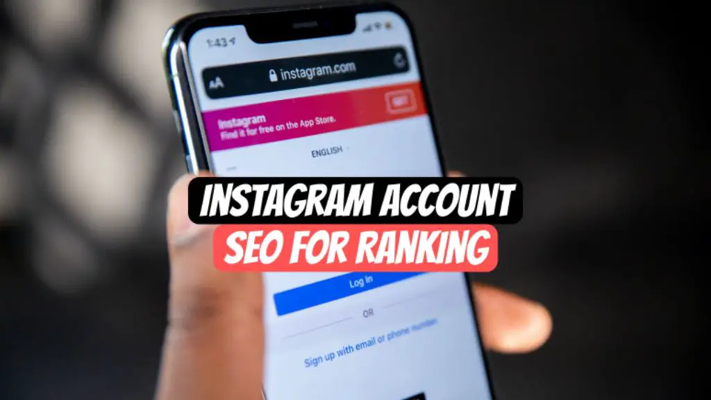 how to seo instagram account