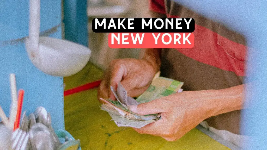 how to make extra money in nyc