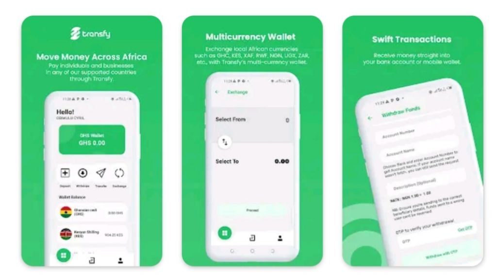 Money Transfer app South Africa