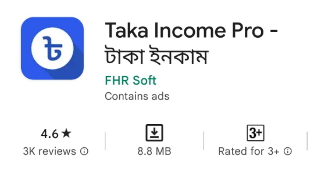 online taka income apps