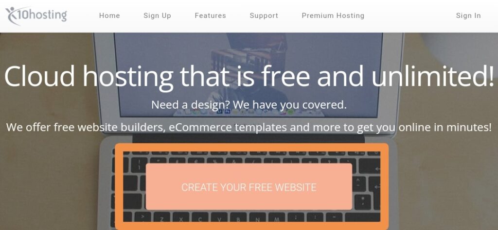 free domain and hosting for 1 year