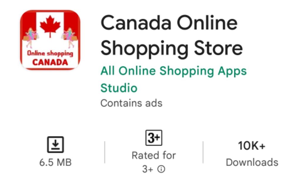 best online shopping app in canada