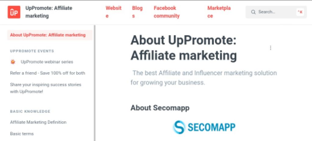 affiliate marketing app