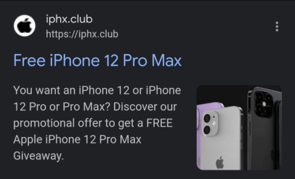 free iphone 12 pro max