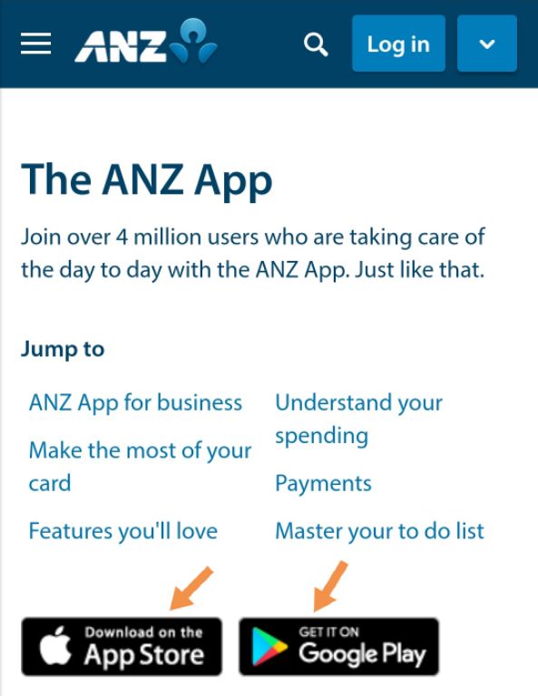 anz app australia
