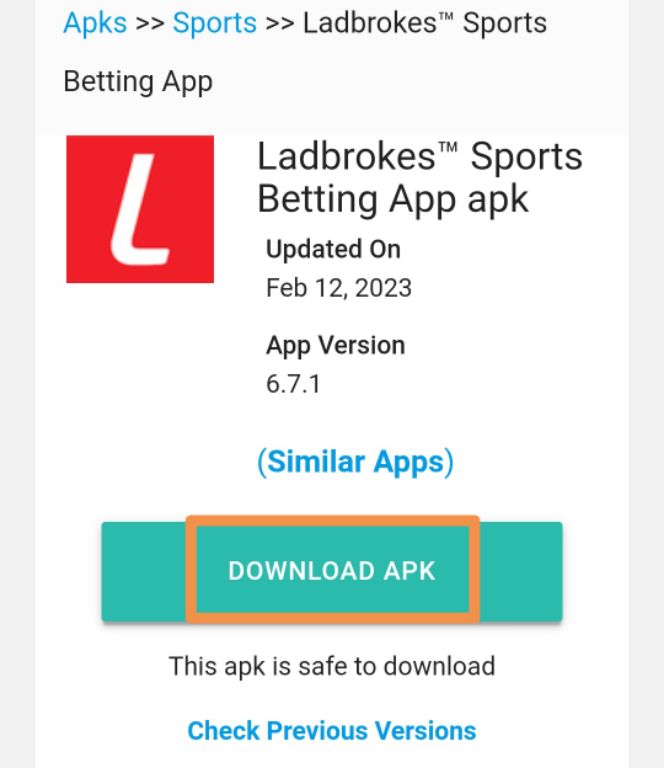 ladbrokes app download uk