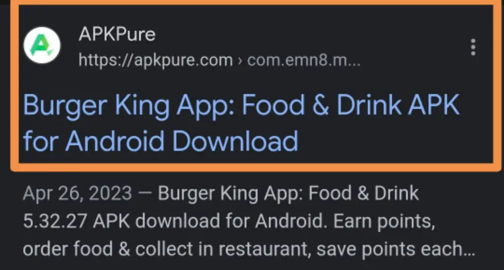 burger king app uk