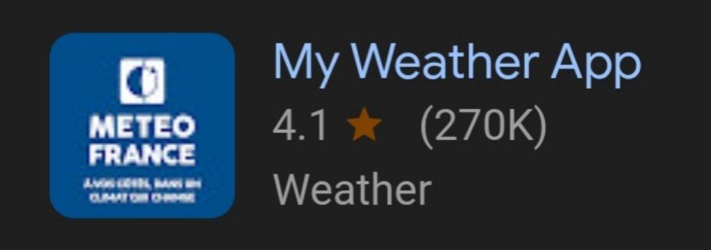 best weather app for android