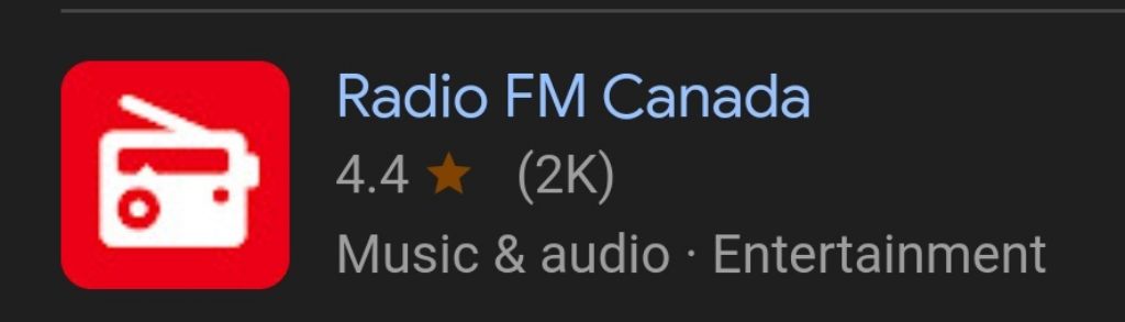 Best radio App for iPhone Canada