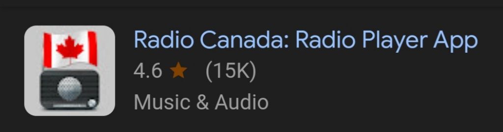 Best radio App for iPhone Canada