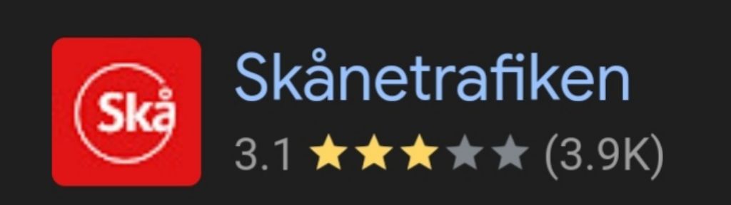 sweden public transport app