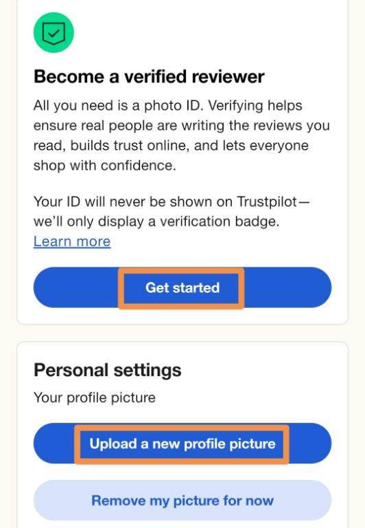 how to create trustpilot account